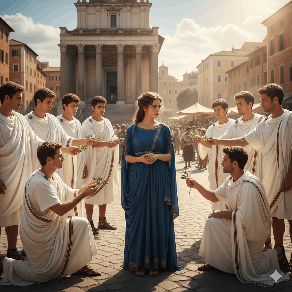 Какой партнёр вам нужен на самом деле? Девушка в древнем Риме выбирает мужчину